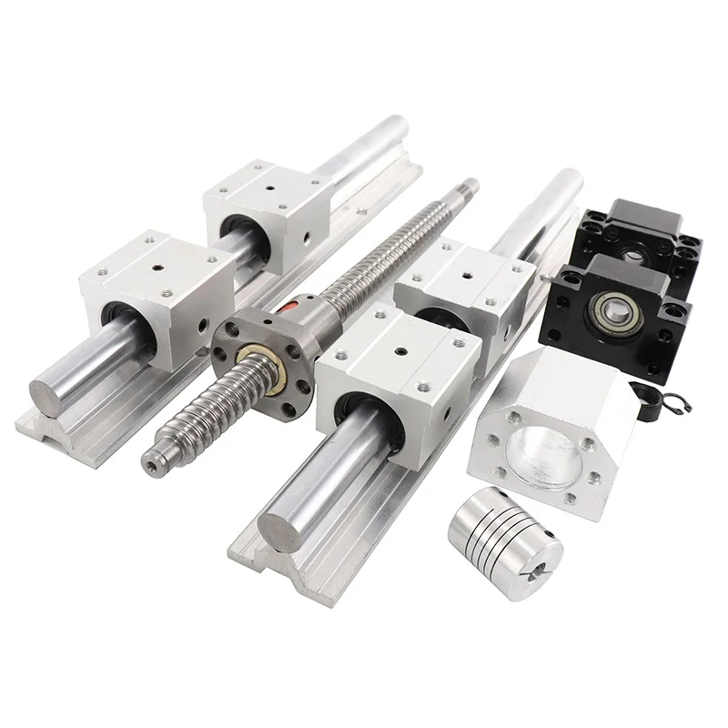

SBR16UU bearing block+16mm linear track support sbr16 axle Guide + a group of spherical propeller sfa1605 standard processing