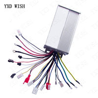 Electric Bicycle Accessories 36V/48V Electric Bike 350W Brushless DC Motor Controller For Electric Bicycle E-bike Scooter Diy