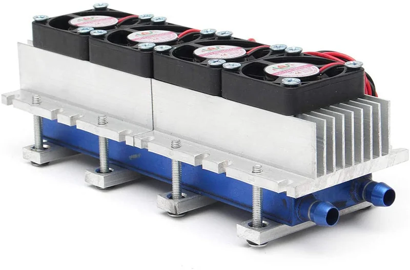 Nuovo 288 W termoelettrico Peltier dispositivo di raffreddamento di refrigerazione DC 12V semiconduttore sistema di raffreddamento del condizionatore d'aria Kit fai da te