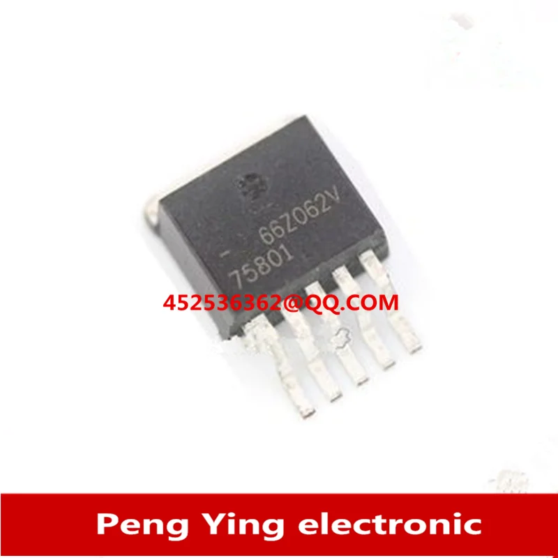 30PCS TPS75801KTTR 75801 TPS75801 package TO263-5 TPS75833KTTR 75801 TPS75801 regulator chip original stock