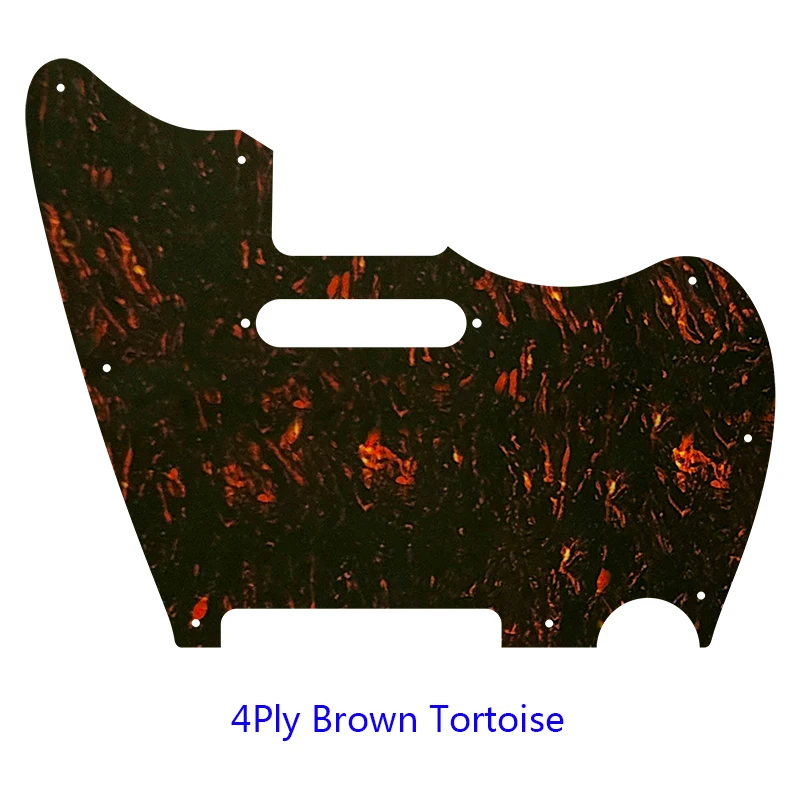 Xinyue Parts For US Fd Custom Standard 8 Screw Holes Telemaster Guitar Pickguard Scratch Plate Multi Color Choice Flame Pattern