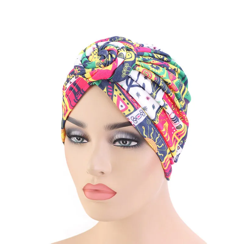 2020 New Fashion Print Women Muslim turban hijab caps arab wrap Inner Hijabs for ladies islamic head scarf hidjab bonnet