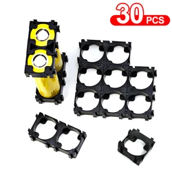 30pcs 18650 Battery Safety Anti Vibration Holder Cylindrical Holder Bracket Fire Retardant Meterials Lithium Batteries