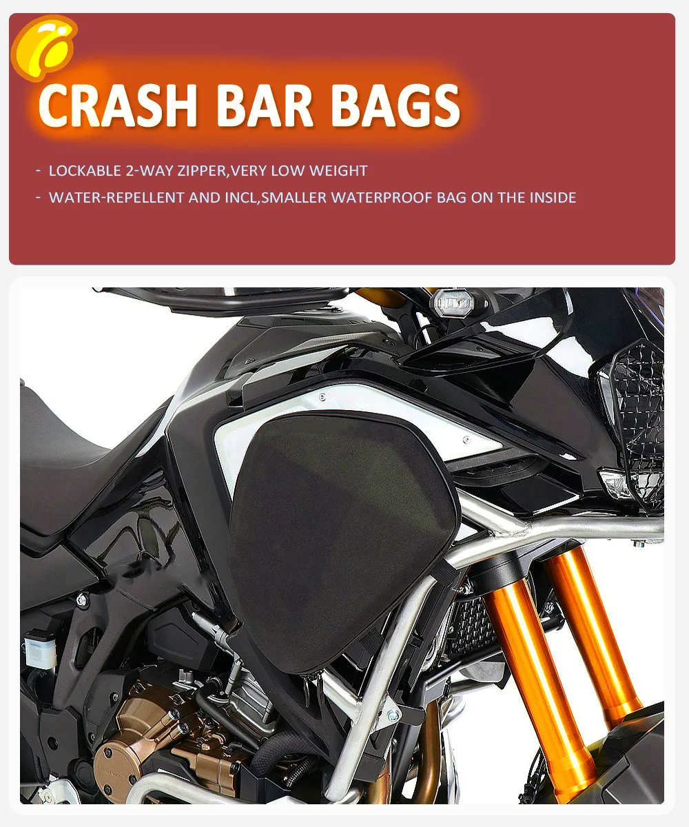 

NEW Motorcycle FOR Yamaha XSR 900 XSR900 2016 - Waterproof Repair Tool Placement Frame Crash Bar Package Toolbox Bags