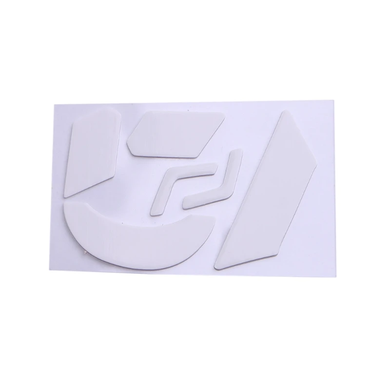 1Set Mouse Skates Glide Feet Pads Mouse Feet Sticker for logitech G903 G900 Mouse White Rounded Curved Edges Mice Feet N26 21