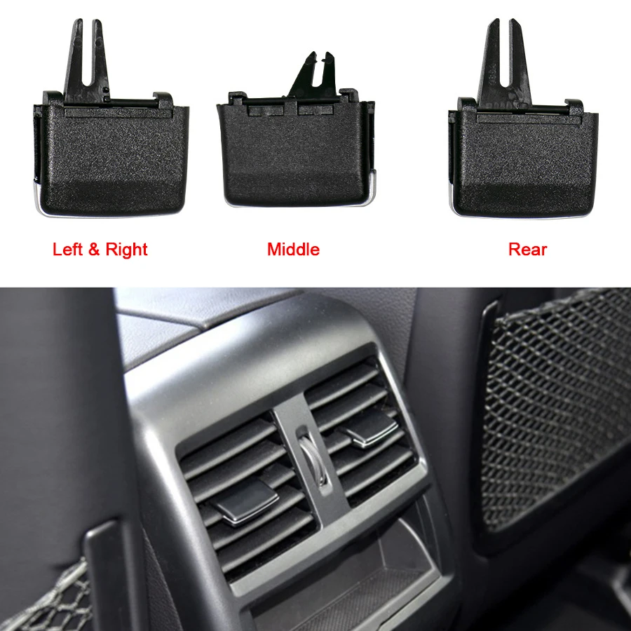 Car Front Air Conditioning Front A/C Air Vent Outlet Tab Clip Repair Kit for Mercedes Benz W166 W292 ML GL GLE Car Accessories