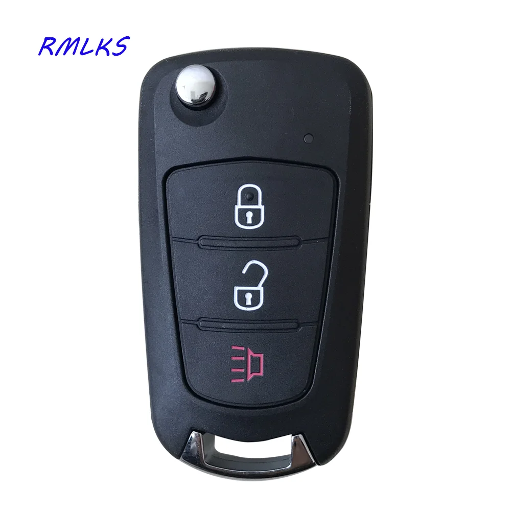 3 Buttons Flip Car Remote Blank Key Shell for GREAT WALL GWM WINGLE 5 WINGLE 6 STEED HAVAL H1 H3 H5 C30 C50 uncut Blade