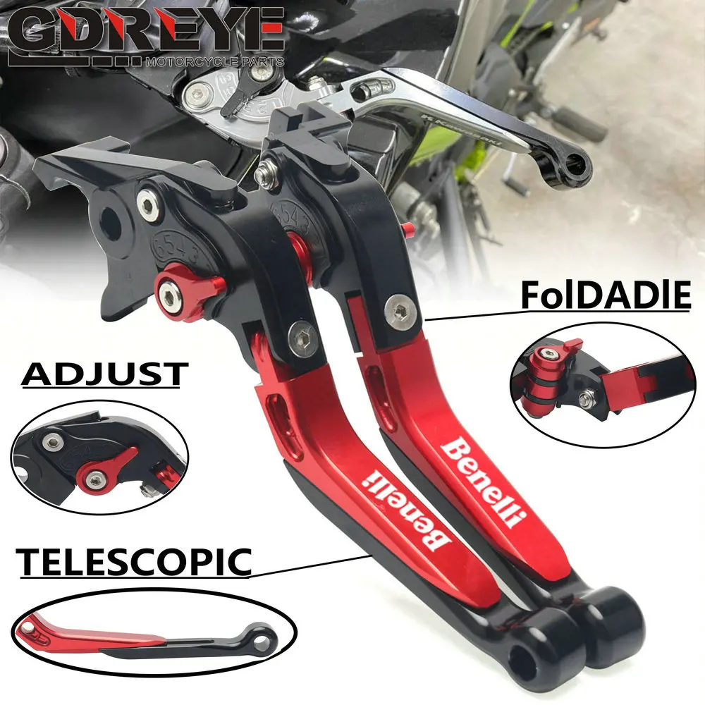 

Folding Extendable adjustable Brake Clutch Levers For Benelli TNT300 TNT600 BN600 BN302 Stels600 Keeway RK6/BN TNT,300,302,600