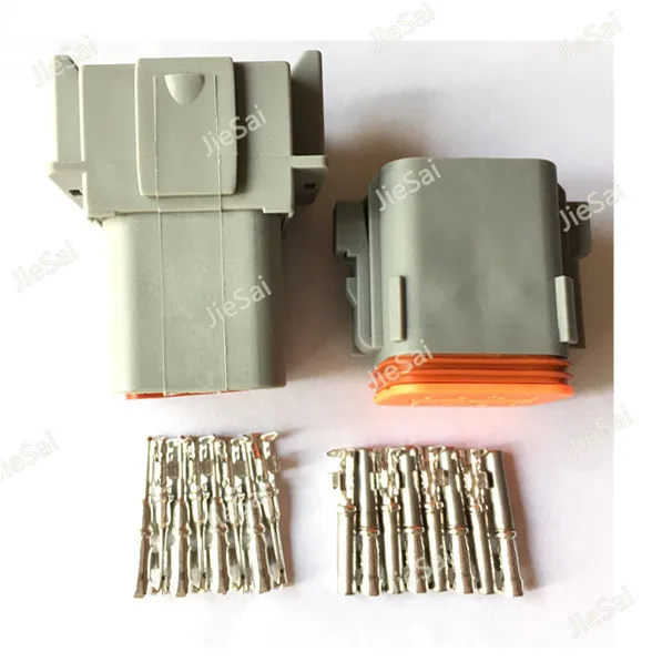 8 Pin Deutsch DT06-8S DT04-8P Female Male DT Series Automotive Connector Waterproof Electrical Wire Connector