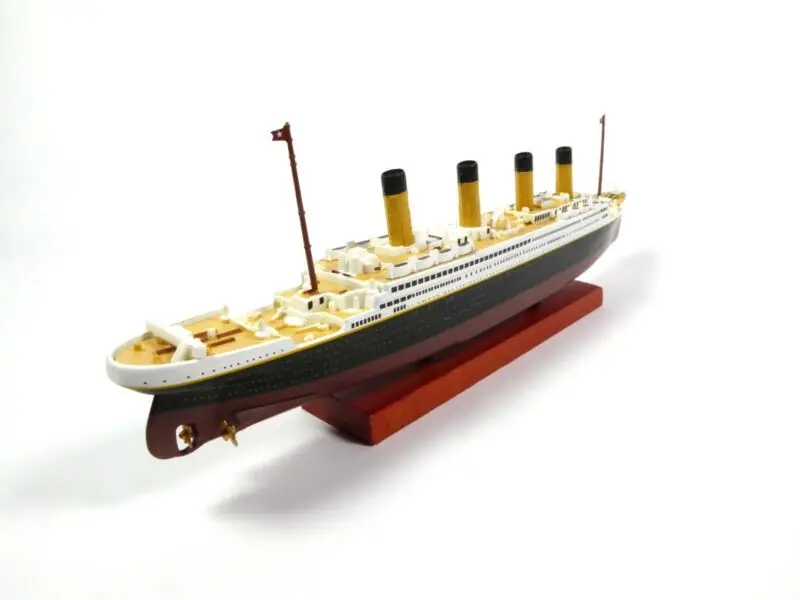 1:1250 RMS TITANIC LUSITANIA MAURETANIA NORMANDIE BRITANNIO FRANCE Cruise Ship Model Atlas Diecast Boat Toys Collectiabl