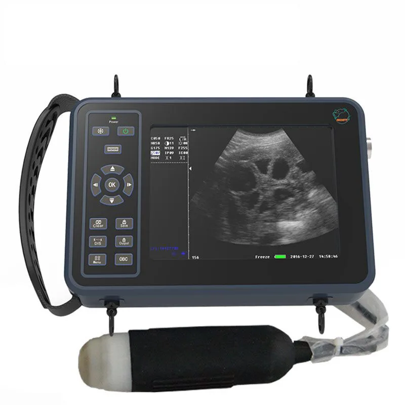 5.6 Inch Livestock Portable Veterinary Ultrasound Scanner Cattle Cow Pig Sheep Horse Screen Ultrasound Pregnancy Testing Machine