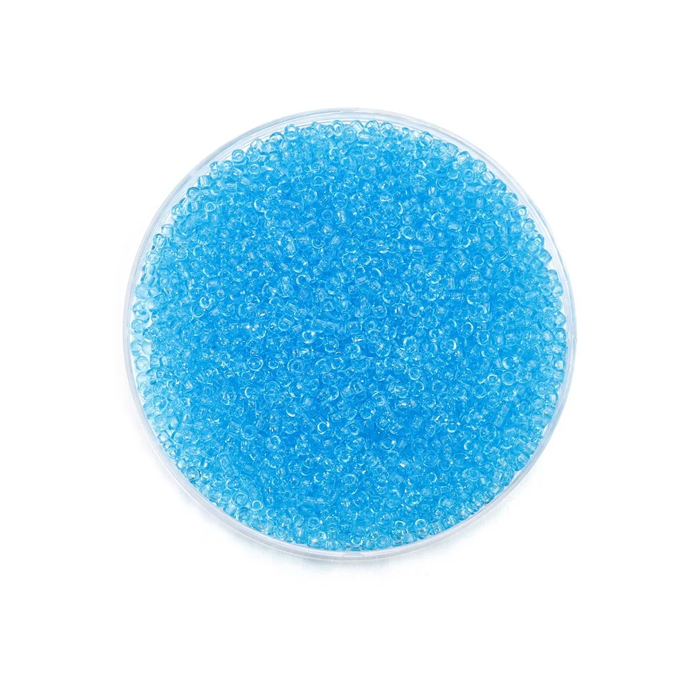 1000/1800 Stück 2 mm Charm tschechische transparente Glas-Rocailles DIY Armband Halskette Perlen für Schmuckherstellung Zubehör – Detail 7