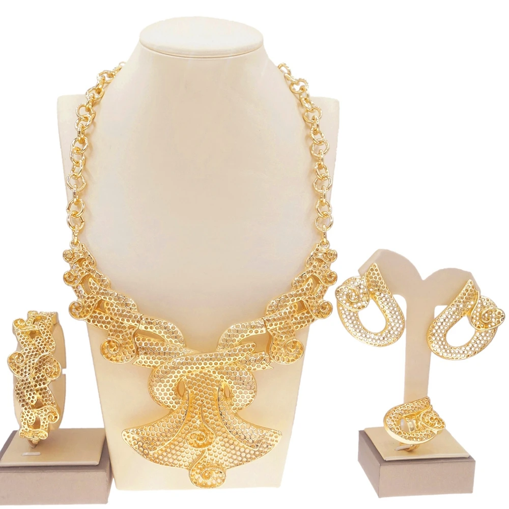 Yulaili جودة عالية 2026 مجموعة مجوهرات رائعة على شكل فراشة وامرأة برازيلية بنات حفلة عيد ميلاد القرط مجموعات مجوهرات