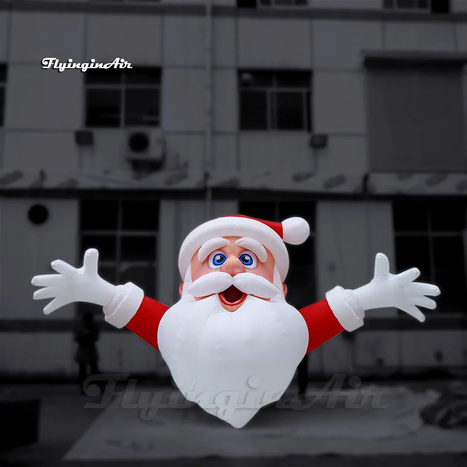 Personalized Christmas Character Model Inflatable Santa Claus Balloon For Outdoor Garden And Yard Decoration