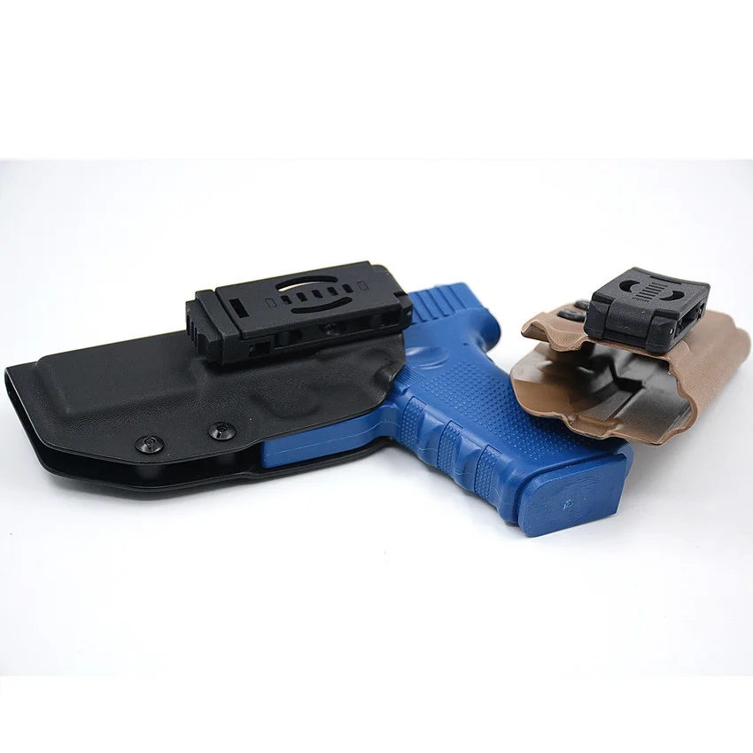 kydex OWB Holster For Glock 17 19 22 23 25 26 27 28 31 32 33 gen 3 4 5 Outside Waistband Carry case Quick belt Clips