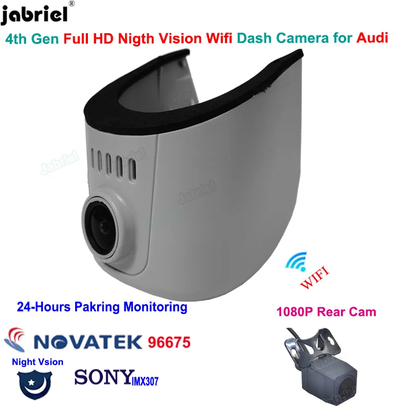 

2K 1600P Wifi 24H Dash Cam for Audi a4 a6 a3 a5 a7 a8 q5 q7 q8 q2 q3 s5 s6 s7 s8 s1 s3 s4 rs3 rs4 rs5 rs7 tt Car Dvr Recorder