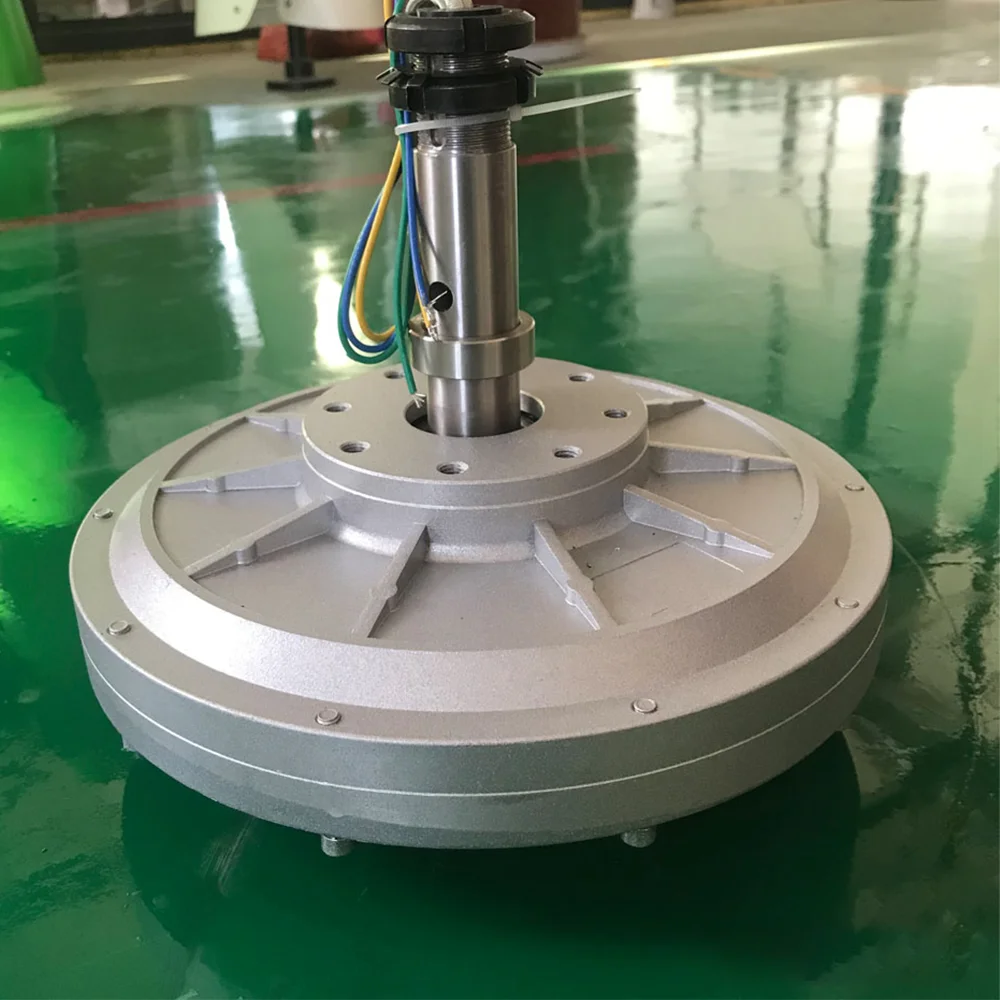 Low RPM 350W 24V 48V 150RPM Coreless Permanent Magnet Alternator Maglev Generator Motor Use For Vertical Wind Turbine Homeuse