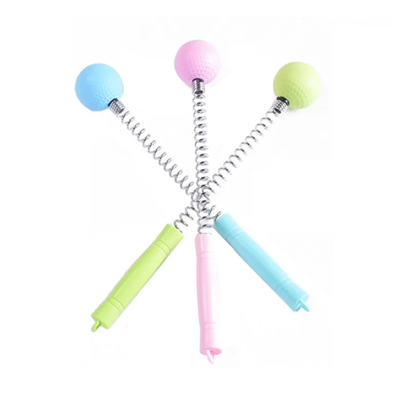 Free shipping Handheld Golf Ball Silicone Spring Massage Hammer Tapping Massage Stick