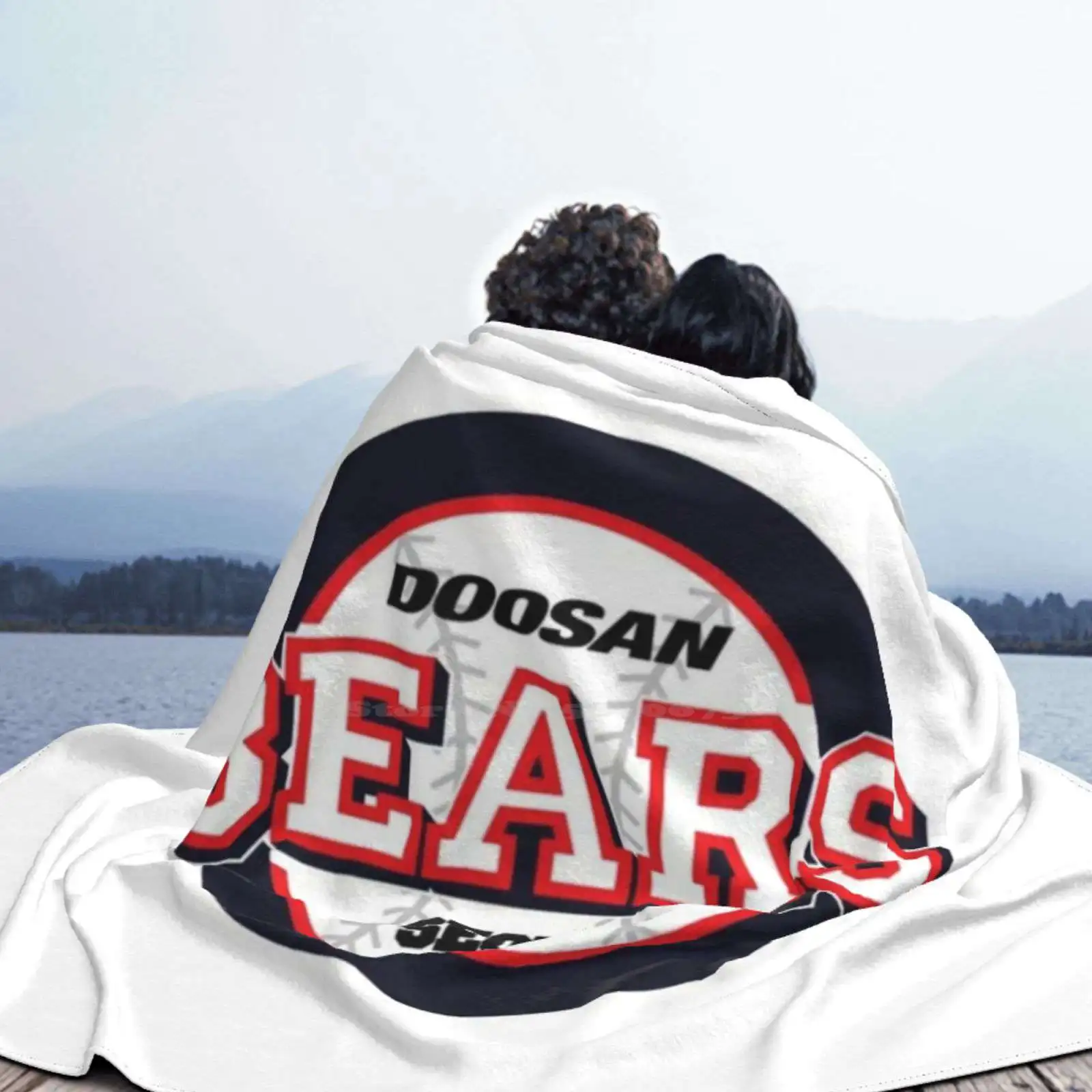 Doosan Bears Seoul Kbo Logo Creative Design Light Thin Soft Flannel Blanket Doosan Bears Doosan Bears Korea Korean Baseball