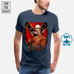 Robert E Lee T-Shirt Hip Hop T-Shirt 3D uomo bianco Top estate T-Shirt da uomo in cotone T-Shirt tinta unita maglietta nera A0016