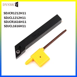 1PCS SDJCL1212H11 SDJCL1616H11 esterno holder turning strumento tornio CNC utensili di tornitura Composto composto