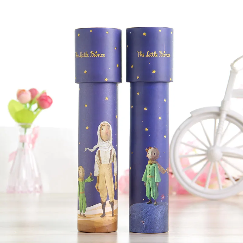 1pc Little Prince Kaleidoscope Toys Rotate Periscope Educational Toys for Children Magic Baby Sensory Toy Children\'s Day Gifts