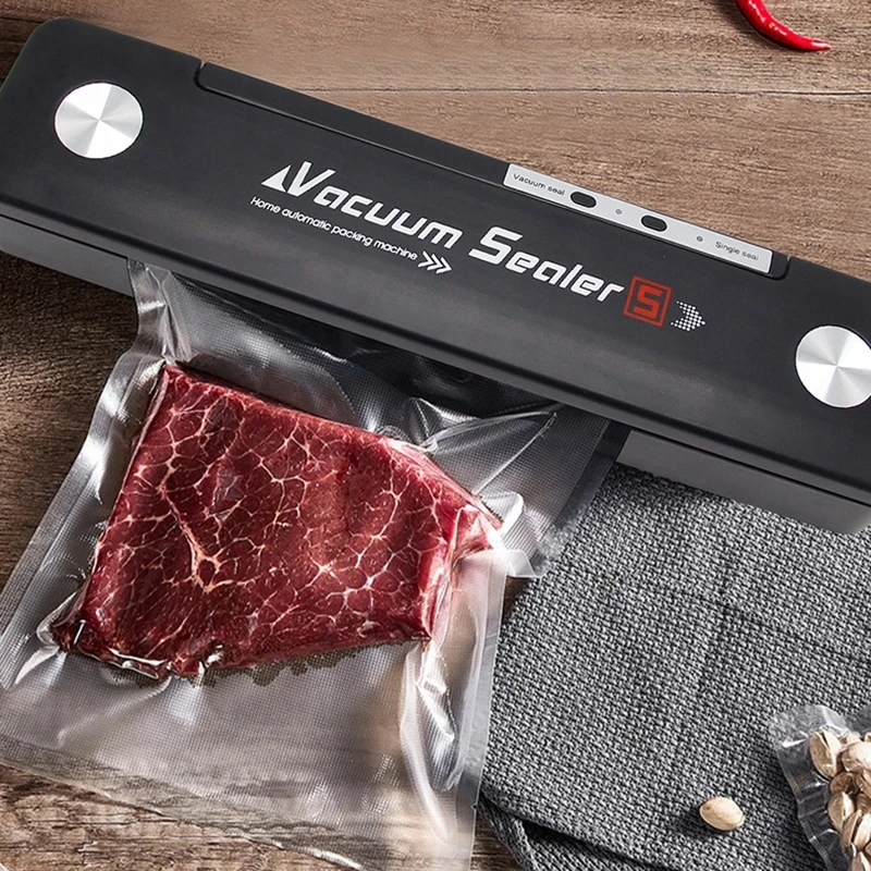 سدادة الطعام الفراغية ، آلة الختم الكهربائية ، الملحقات المنزلية ، سدادة الأكياس الأوتوماتيكية ، ضغط التسخين ، 10 أكياس