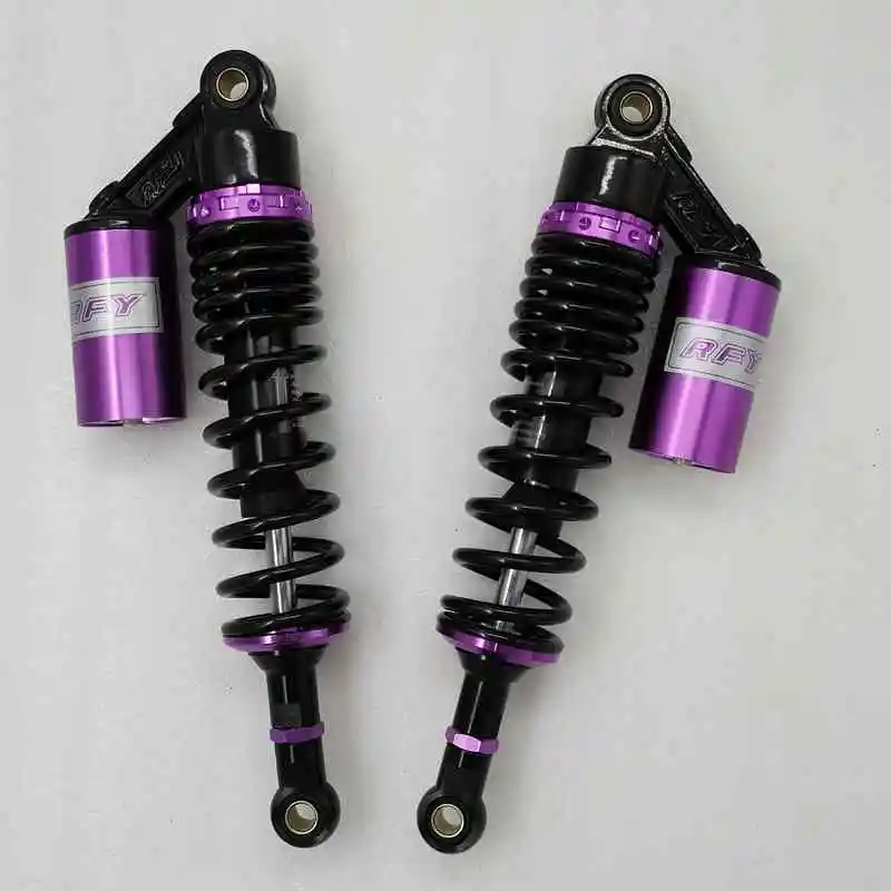 7mm spring Universal 320mm /330mm/340mm/350mm/360mm Motorcycle Shock Absorber for HONDA YAMAHA SUZUKI KAWASAKI purple black gold