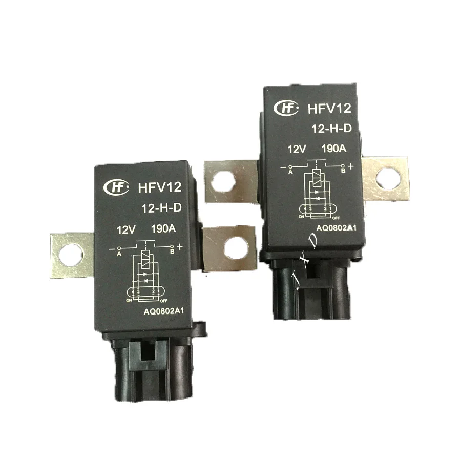 HOT NEW Magnetic hold 12V relay HFV12-12-H-D HFV12 12 H D HFV1212HD 12VDC DC12V 12V 190A