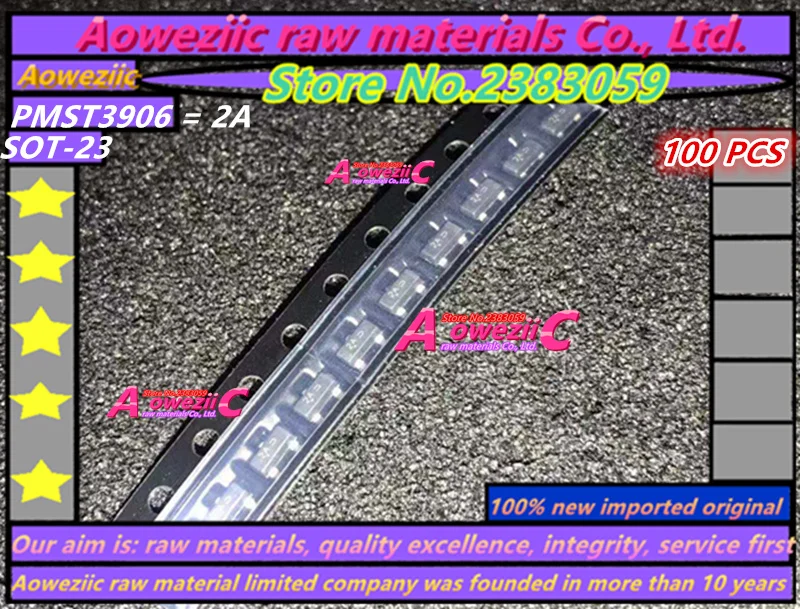 Imagem -05 - Aoweziic 100 Novo Importado Originais Ncp1250bsn65t1g 252rit Bfs20 g1 Fmmt4403ta Fmmt4403 2t Mmbt3904lt1g 1a Pmst3906 2a Sot23