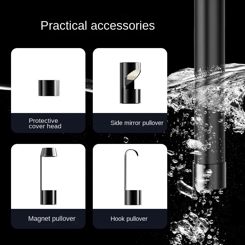 4.3 Inch Screen Industrial Endoscope Single and Double Lens Automobile Air Conditioning Pipeline Inspection Handheld Endoscope