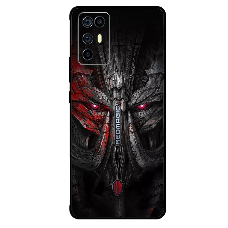 Voor Zte Nubia Red Magic 6 6 Pro 6R 2021 Telefoon Case Soft Tpu Mobiele Cover Redmagic 6R 5G 5S 3 3S Fashion Cartoon Geschilderd Shell