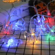 Halloween LED String Lights with Spooky Shapes #2