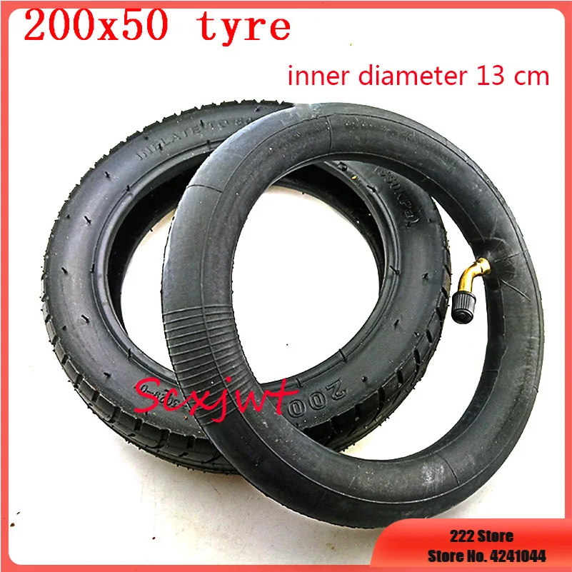 200x50 internal diameter 13cm tyre and inner tube 8