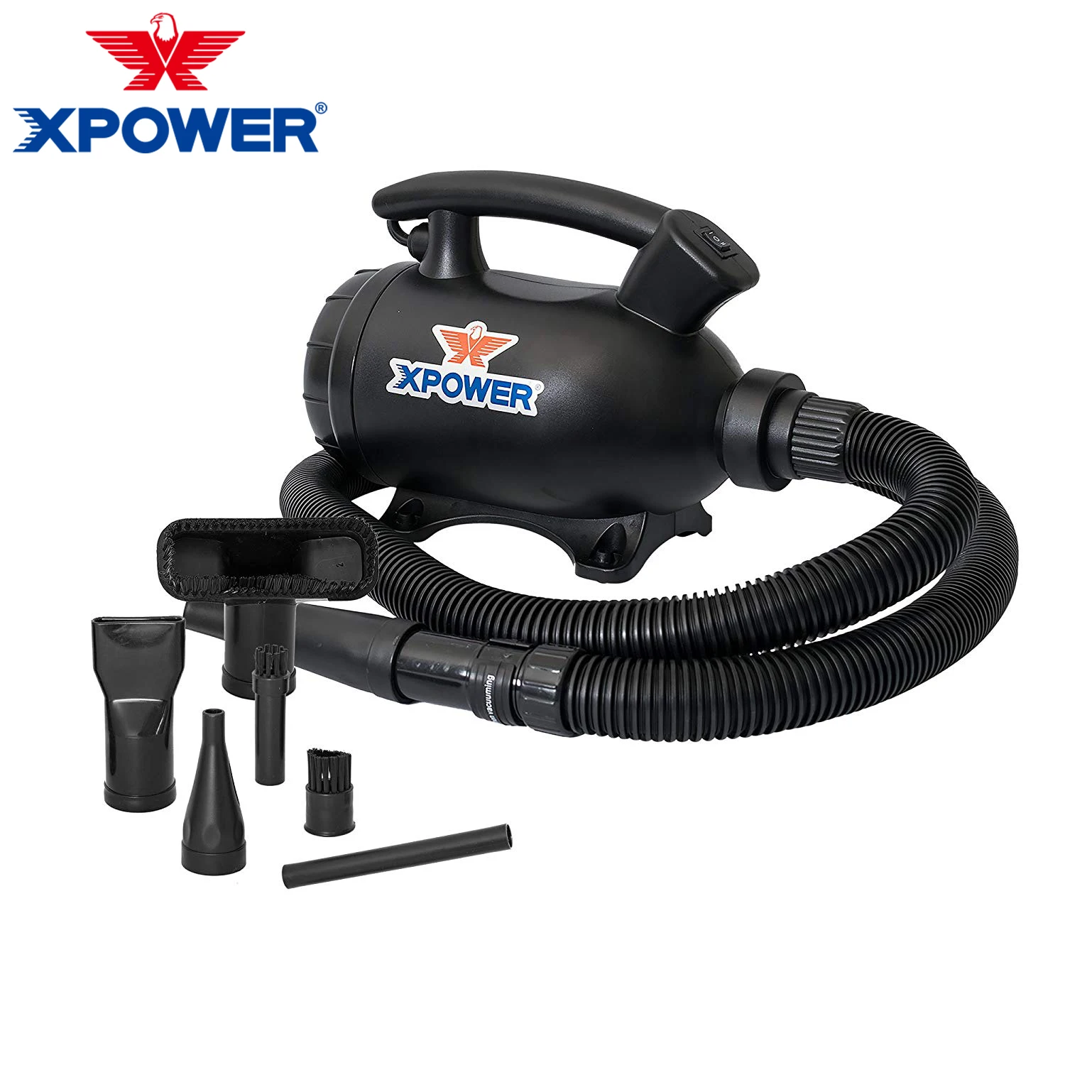 XPOWER Powerful A-5 Multi Eletric Air Blower Duster Dryer Air Pump Compressed Black Home Air Duster Vacuum cleaner Air Pump