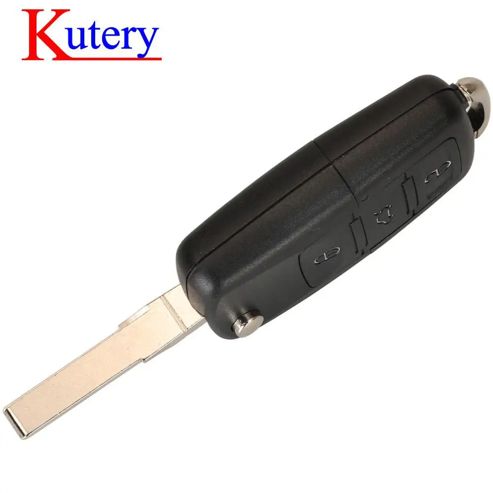 jingyuqin 3BTN 434 MHZ ID48 Chip 1K0959753N Smart Remote Car Key Fob For Volkswagen VW Golf 5 Jetta Tiguan Polo With HU66 Blade