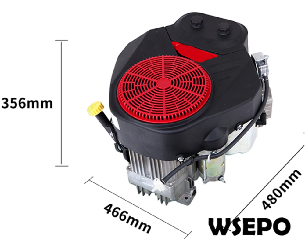 

WSE-2P82F 803CC 27hp E-Start Double-Cylinder Vertical Shaft Air Cool Gasoline Engine Applied For Pump/Compressor Etc.