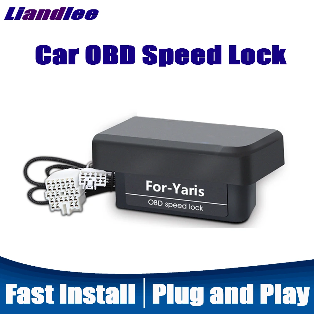 Plug And Play Car Accessories OBD Speed Lock For Toyota Yaris 2014 2015 2016 2017 Safety Door Unlock Module