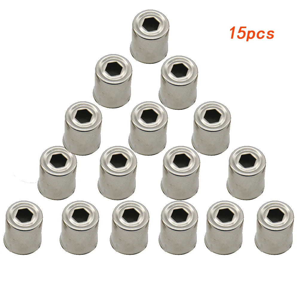 Tampa magnetron para forno de micro-ondas, 15 peças para panasonic glanz midea micro-ondas hexágono forno de micro-ondas peças de tampa magnetron