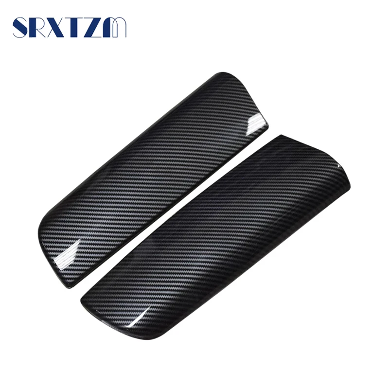

Car Styling Carbon Fiber For BMW 7 Series E65 E66 F01 F02 Stowing Tidying Armrest Box Stickers Covers Interior Auto Accessories