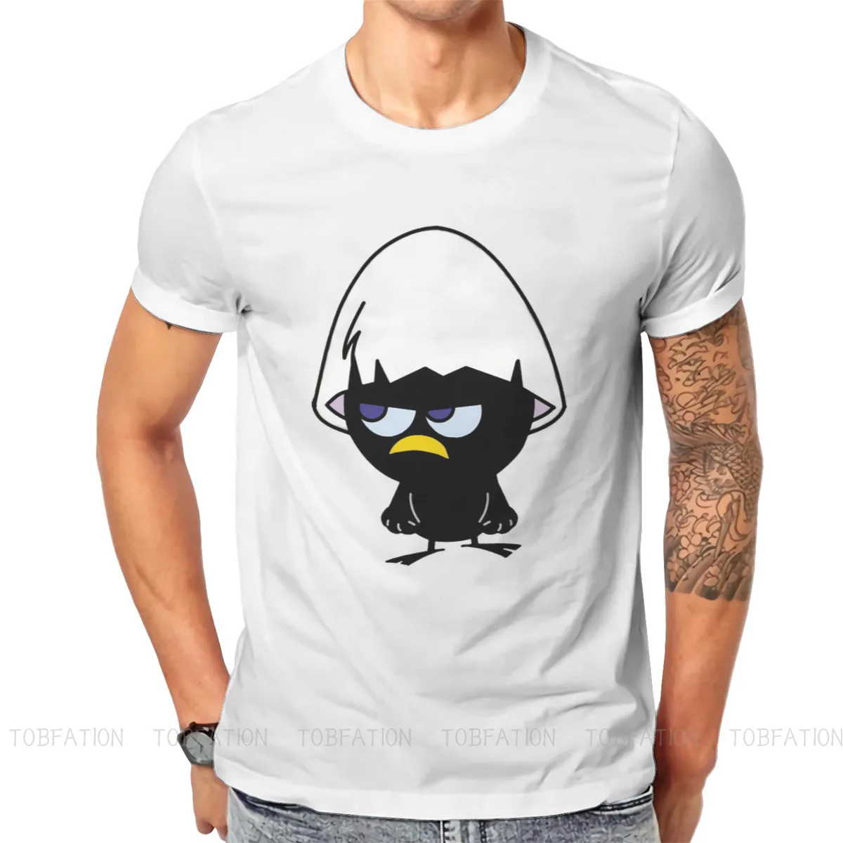 Calimero Anime Angry T Shirt Classic Graphic High Quality Tshirt Loose O-Neck Short Sleeve