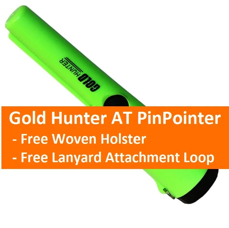 Gold Hunter AT pro waterproof pin pointer underwater metal detector underground gold detector pinpointer with holster