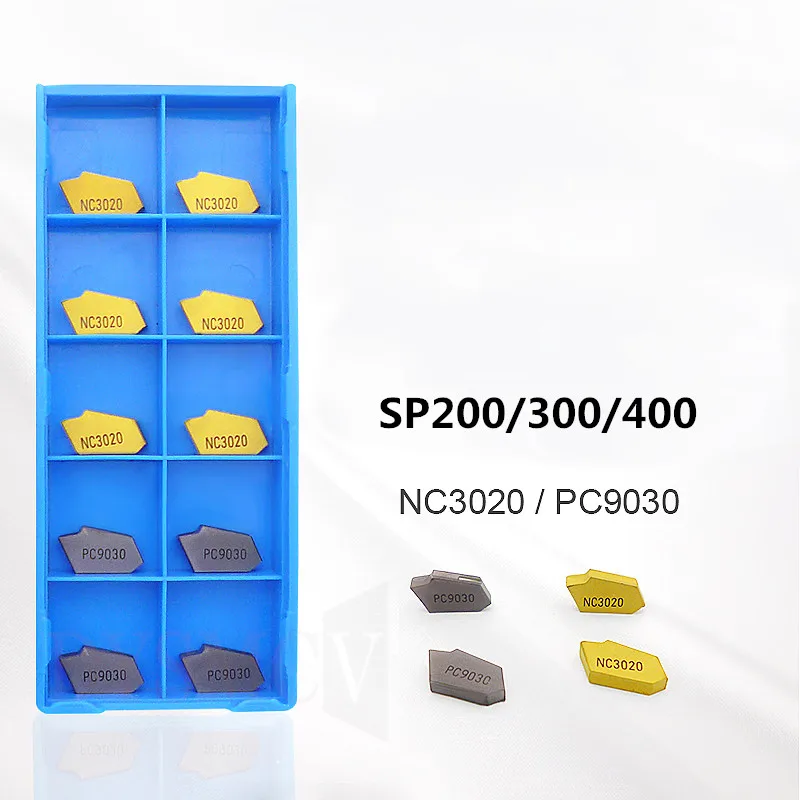 SP300 SP400 SP200 slot blade 2mm 3mm 4mm wysokiej jakości wkładki z węglika tokarka do rowkowania i przecinania narzędzia cnc darmowa wysyłka
