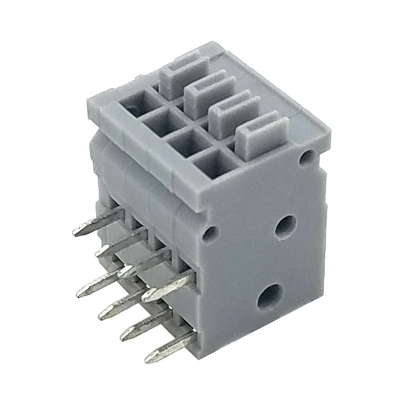10 шт. KF141AR 2,5 2P ~ 12PIN Пружинные клеммные блоки для печатных плат DG211R 2,5 мм 2PIN ~ 12PIN PHOENIX CONTACT DEGSON KEFA YANNIU