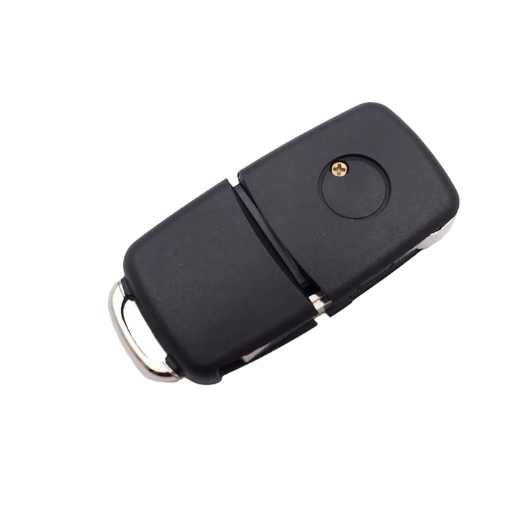 Xinyuexin Folding Remote Key Shell FOB Case for VW Polo Passat B5 B6 Tiguan Golf 4 5 Seat Skoda HU66 Blade 2 Buttons