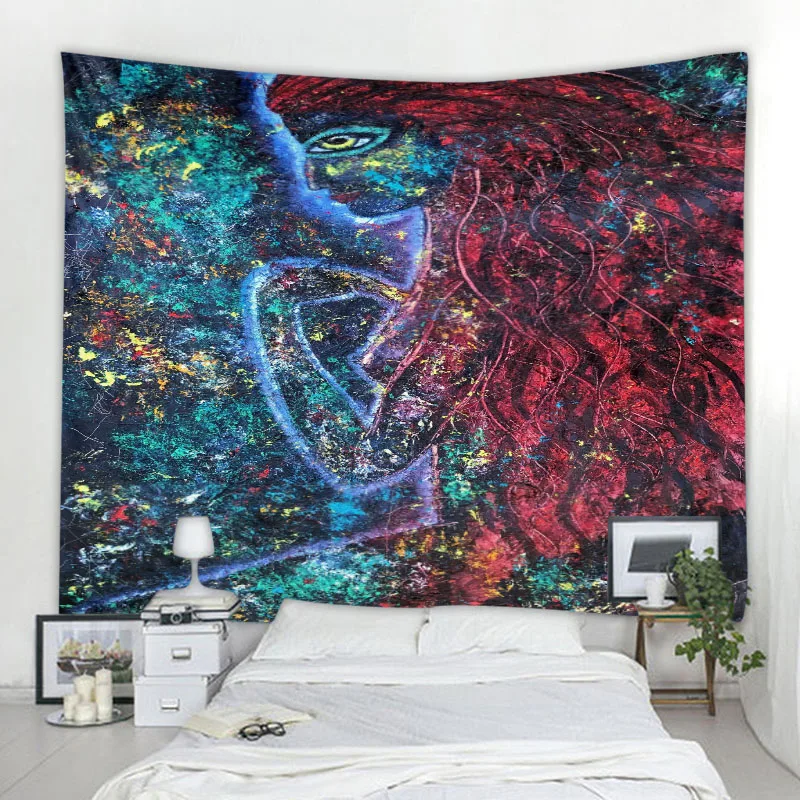 

Mandala Tapestry Tree of Life Decoration Tapestry Zhanpu Witchcraft Wall Decoration Tapestry Nordic Wall Background Tapestry