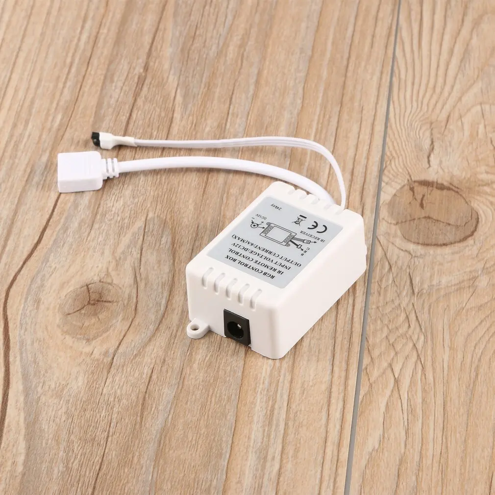 16 Colors 4 Different Light Control Functions Remote Control Box DC 12V For LED Light Strip Security Safety RGB Controller