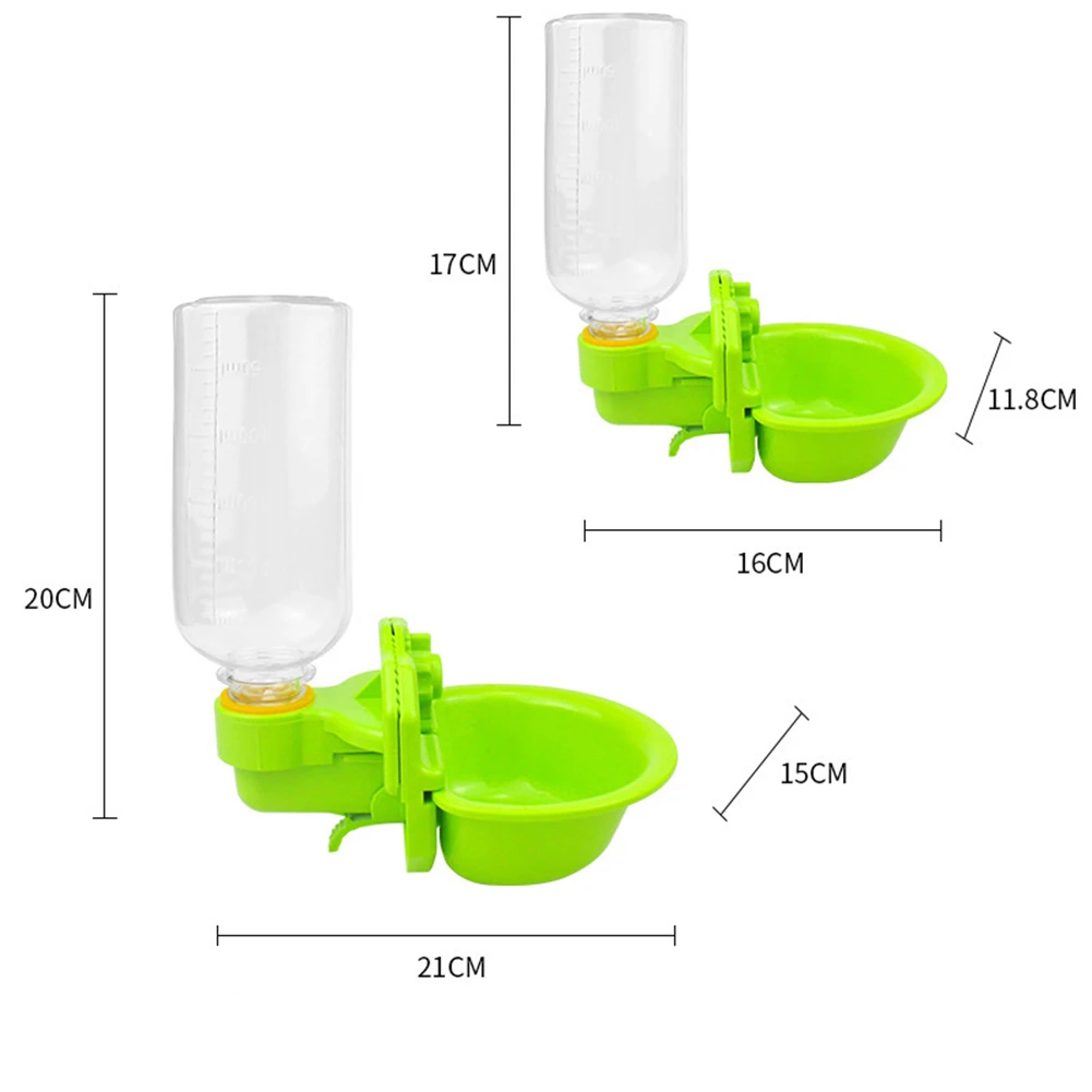 Kettle Small Medium Pet Dogs Water Bottle Automatic Container Cage Hanging Drinking Bowl Cat Feeder Stationary Drinker Supplies