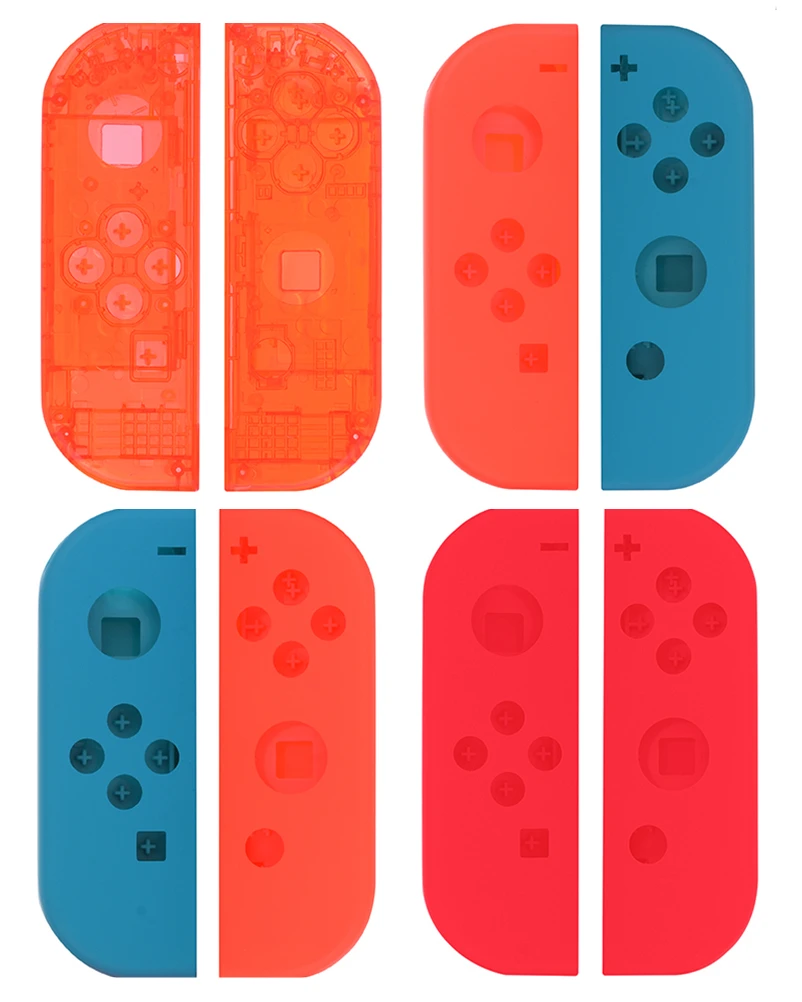 Kunststoffs chutz hülle für Nintendo Switch ns Joy Con Ersatz gehäuse Shell Cover für ns Joycon Controller Reparatur koffer