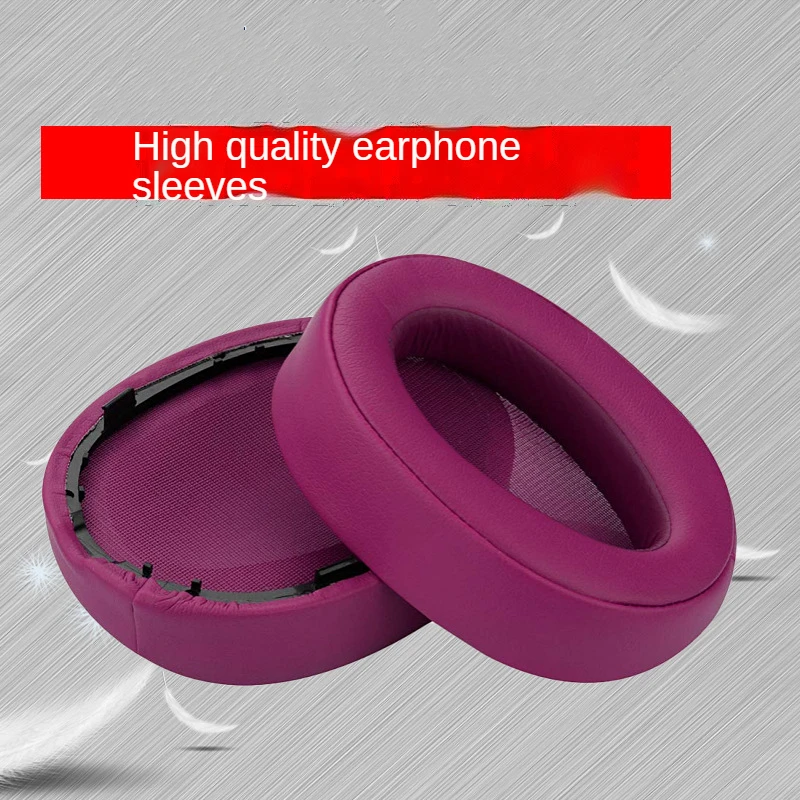 สำหรับ SONY MDR-100AAP 100A H600A ฟองน้ำครอบหูฟังฟองน้ำครอบปิดหูหูผ้าฝ้าย Beam Pad